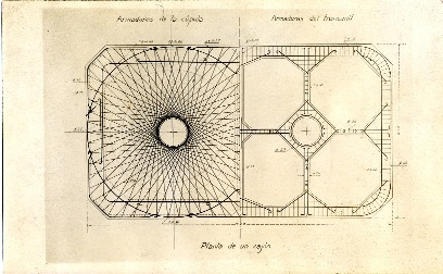 [Planos de la cimentacin del Puente de San Telmo]. Carte Postale