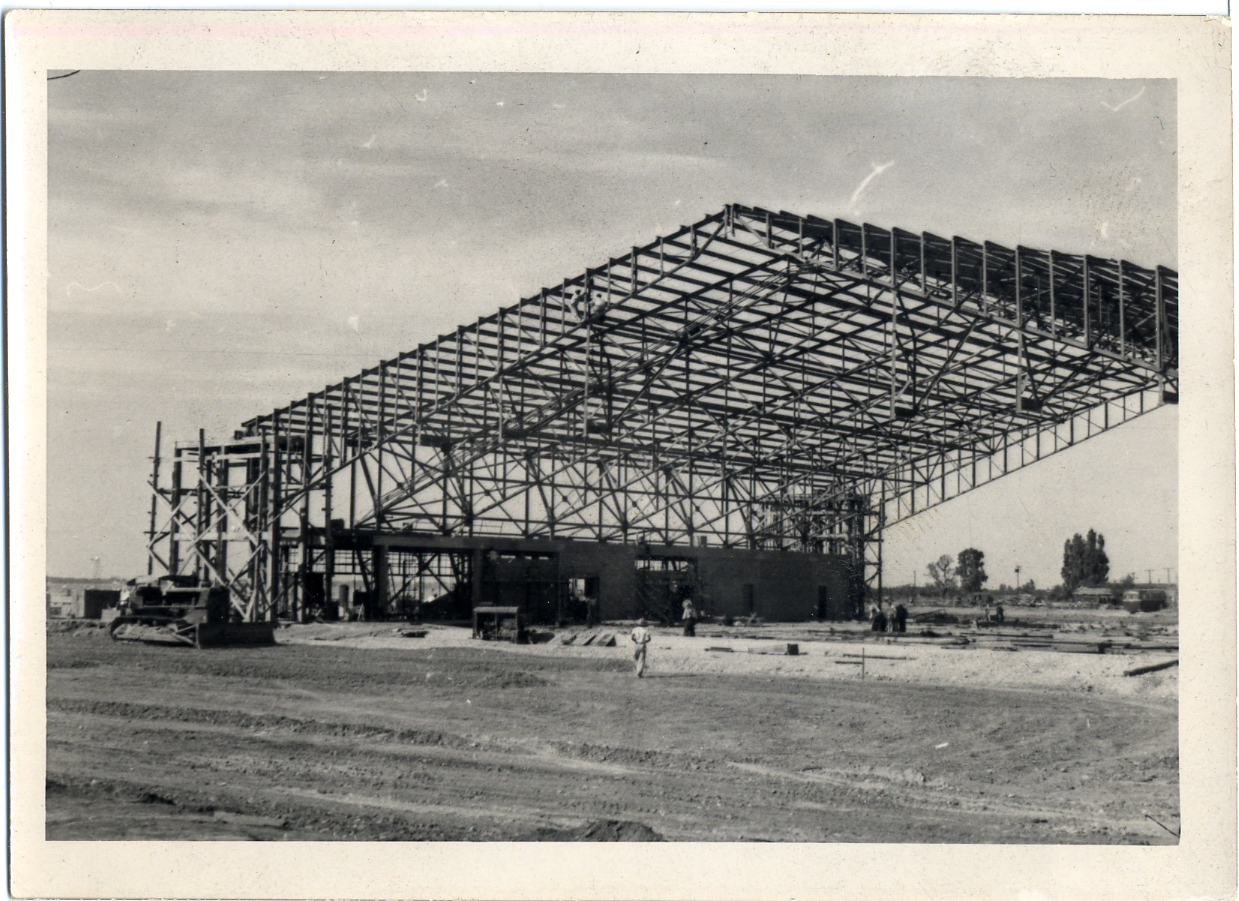 [Hangar en Barajas. Estructuras 2]